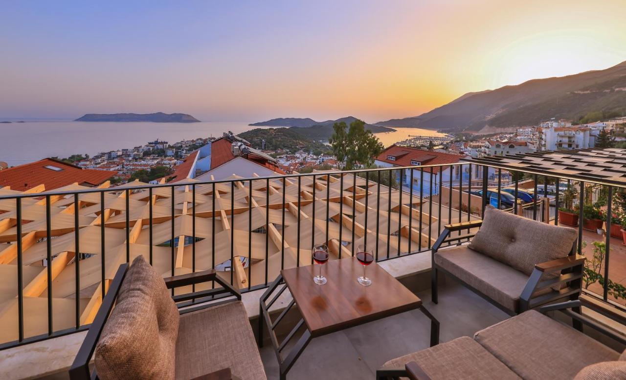 Mare Vista Apart Aparthotel Kaş Exteriör bild
