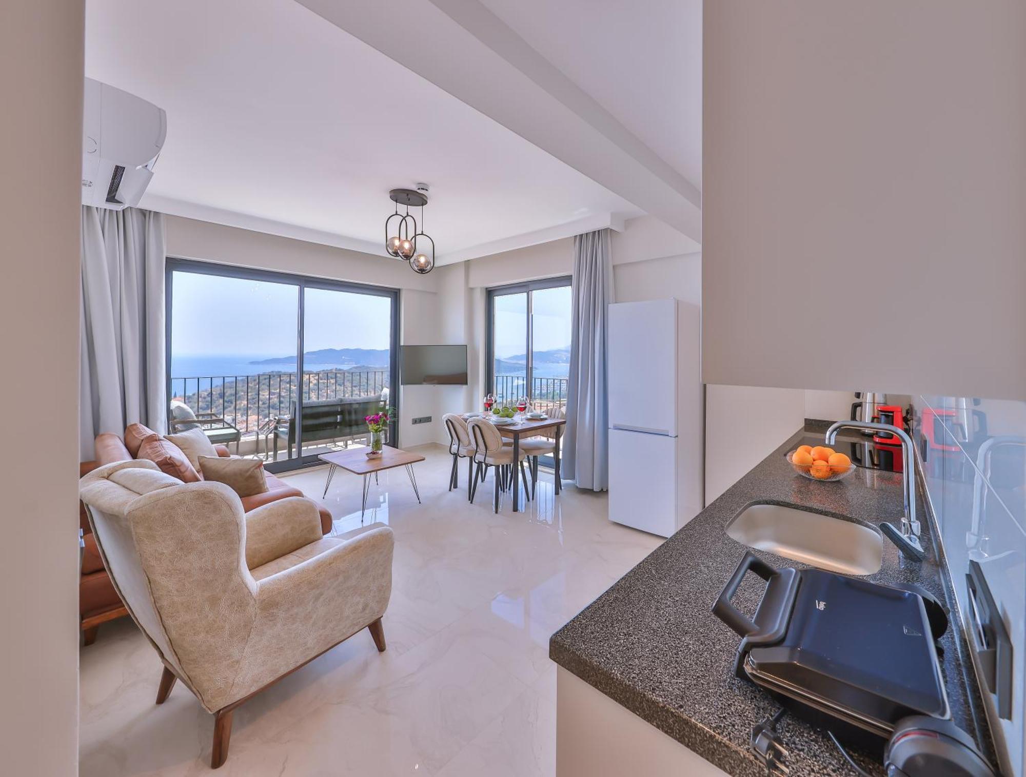 Mare Vista Apart Aparthotel Kaş Exteriör bild